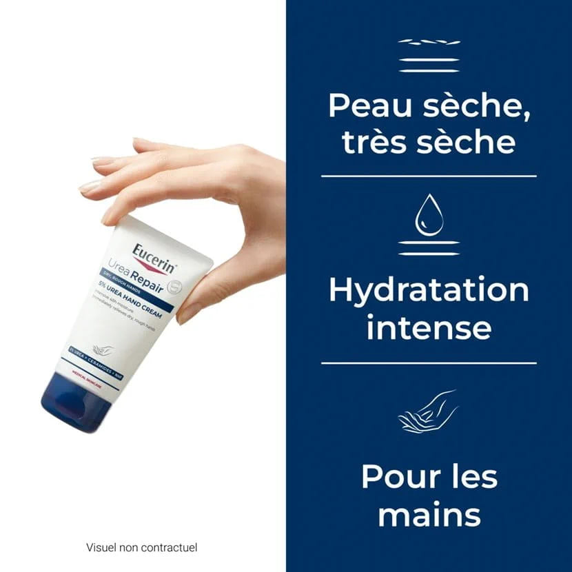 EUCERIN CREME MAINS 5% D'UREE 50ML