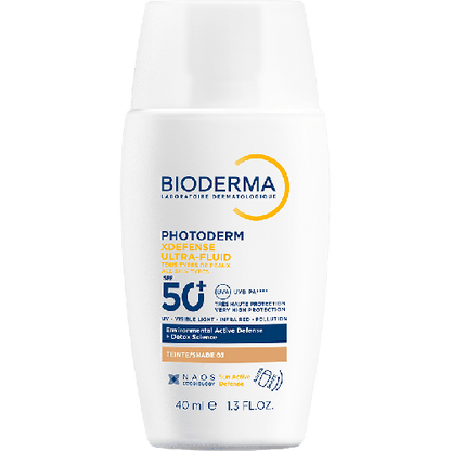 Bioderma Photoderm XDéfense UltraFluid SPF50+ TEINTE 03 40 ml – Anti-Lumière Bleue