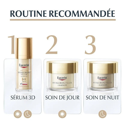 Eucerin Hyaluron-Filler + Elasticity 3D Sérum – Anti-Rides & Fermeté Peau