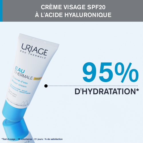 URIAGE EAU THERMALE CREME D EAU LEGERE SPF20 40ML