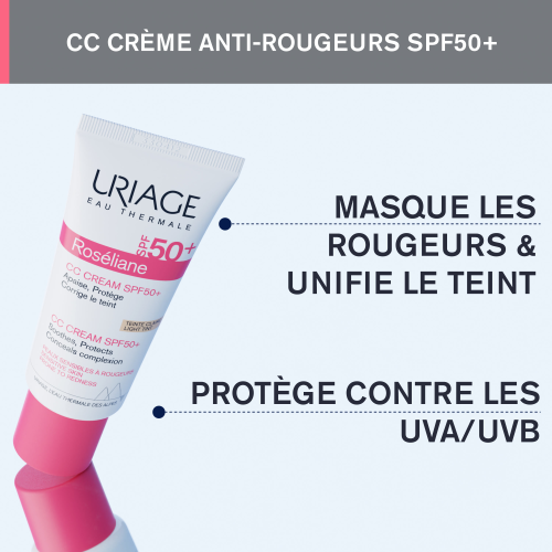 URIAGE ROSELIANE CC CREME SPF50+ 40ML