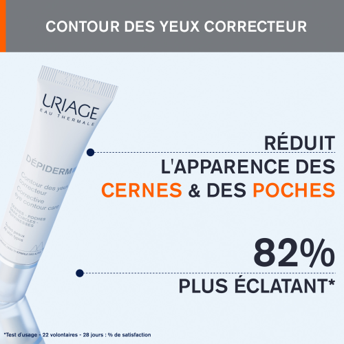 URIAGE DEPIDERM CONTOUR YEUX 15 ML NEW