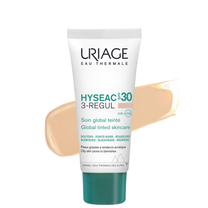 URIAGE HYSEAC 3REGUL GLOBAL TEINTE SPF30  40ML