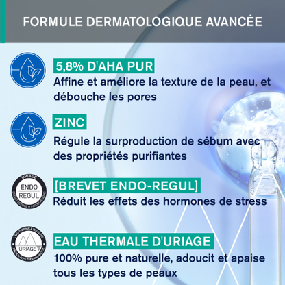 URIAGE HYSEAC SERUM PEAU NEUVE 40 ML