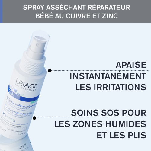 URIAGE BEBE 1ER SPRAY CU-ZN SPRAY 100 ML