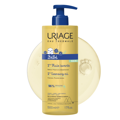 URIAGE BEBE 1ERE HUILE LAVANTE 500 ML NOUVEAU