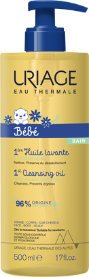 URIAGE BEBE 1ERE HUILE LAVANTE 500 ML NOUVEAU