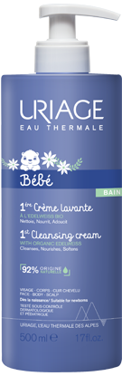 URIAGE BEBE 1ERE CREME LAVANTE 500 ML NOUVEAU