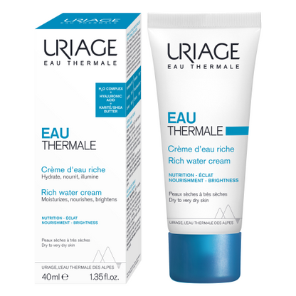 URIAGE EAU THERMALE CREME D EAU RICHE 40ML