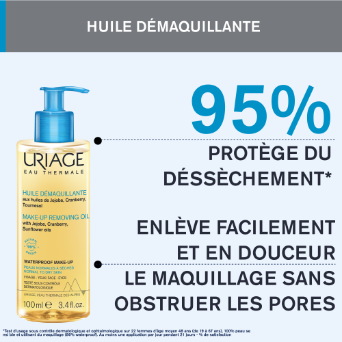 URIAGE HUILE DEMAQUILLANTE 100 ML