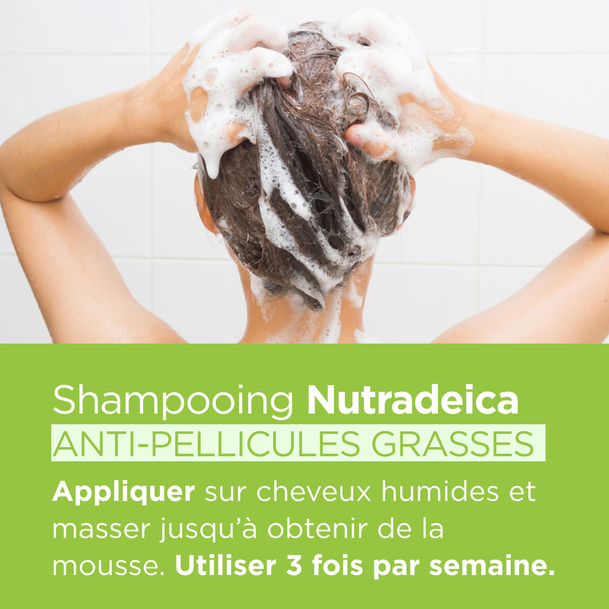 ISDIN Shampoo Nutradeica Vert – Anti-Pellicules Grasses 200ml