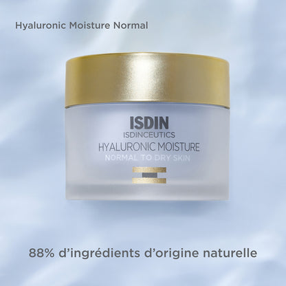 ISDIN Hyaluronic Moisture Crème – Peau Normale à Sèche 50g