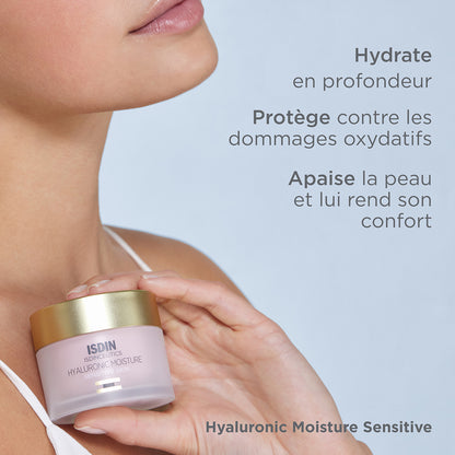 ISDIN Hyaluronic Moisture Crème – Peau Sensible 50g