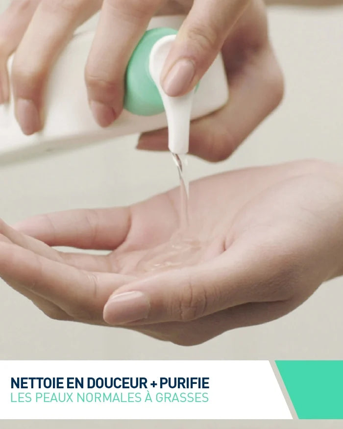 CeraVe Gel Moussant Nettoyant 236ml – Peaux Normales à Grasses