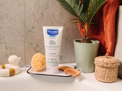 MUSTELA GEL 2-EN-1 CORPS ET CHEVEUX 200ML