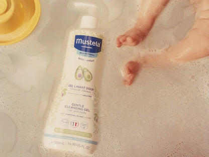 MUSTELA Gel Lavant Doux Bébé à l'avocat BIO