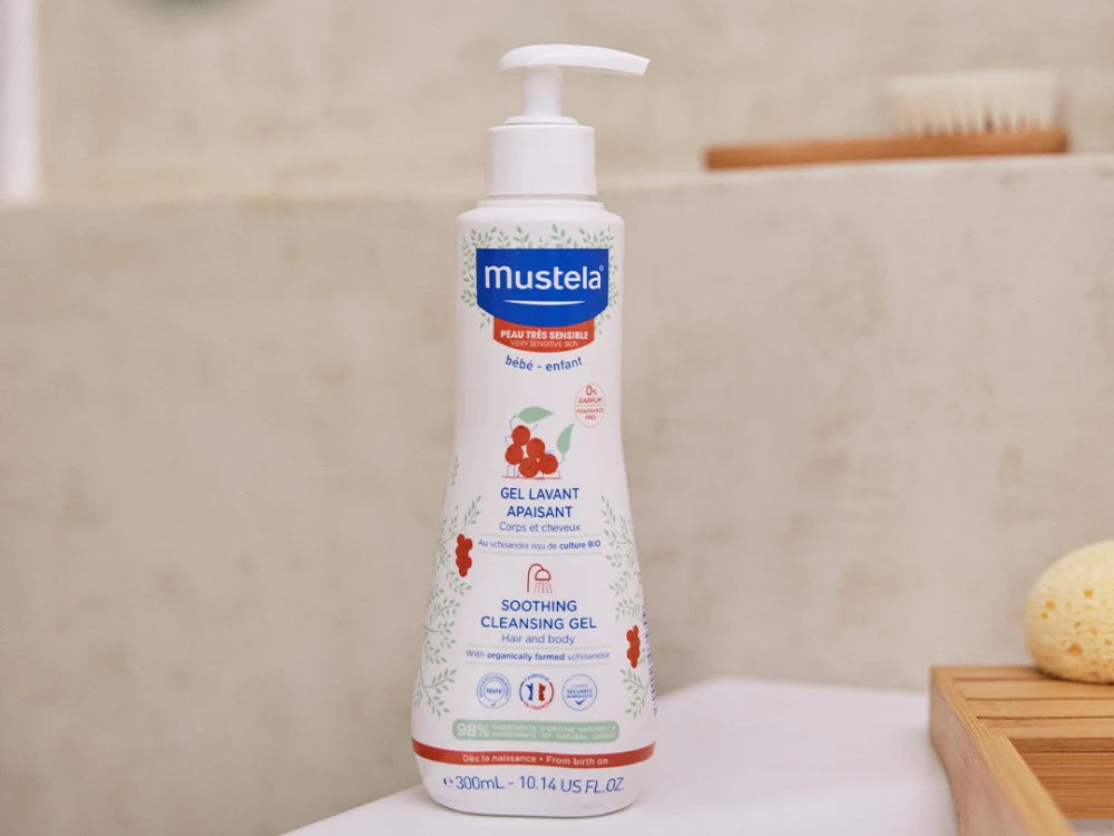 MUSTELA Gel lavant apaisant au schisandra BIO 300ML