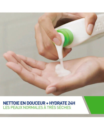 CeraVe Crème Lavante Hydratante – Peaux Normales à Sèches