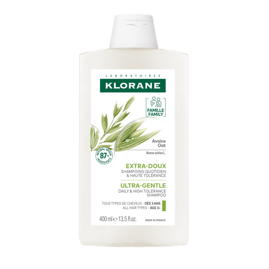 Klorane Shampooing Avoine 400ml – Douceur & Protection Cuir Chevelu