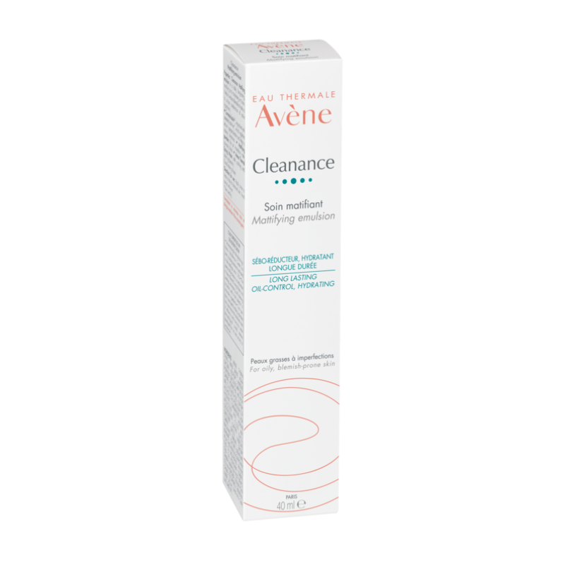 Avène Cleanance Soin Matifiant 40ml – Hydratant Anti-brillance Peaux Grasses