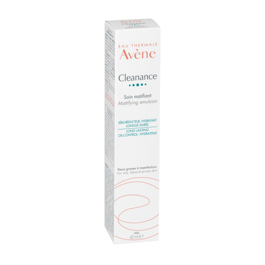 Avène Cleanance Soin Matifiant 40ml – Hydratant Anti-brillance Peaux Grasses