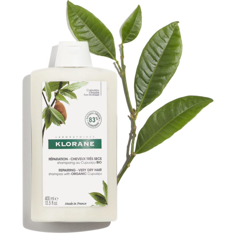 Klorane Shampooing Cupuaçu 400ml – Nutrition & Réparation Cheveux