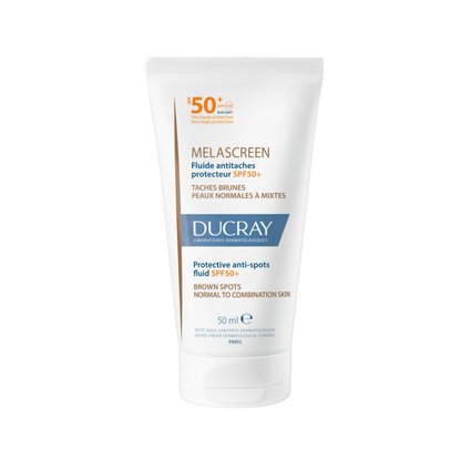 Ducray Melascreen Fluide Protecteur SPF 50+ 50ml – Texture Légère Haute Protection