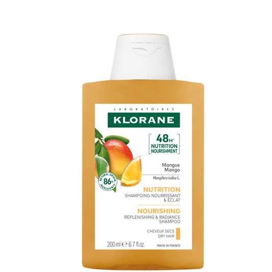 Klorane Shampooing Mangue 200ml – Hydratant & Douceur
