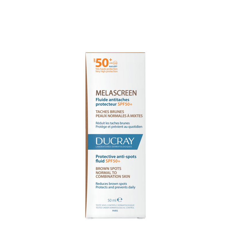 Ducray Melascreen Fluide Protecteur SPF 50+ 50ml – Texture Légère Haute Protection