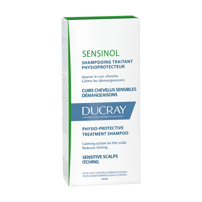 Ducray Sensinol Shampooing 200ml – Apaisant & Anti-démangeaisons