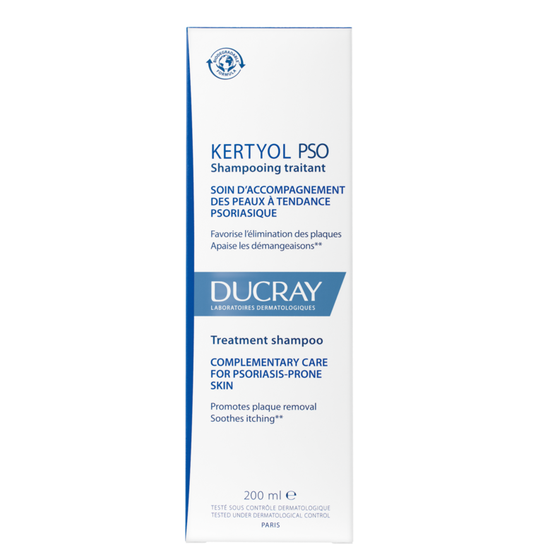 Ducray Kertyol P.S.O Shampooing 200ml – Soin Cuir Chevelu Squameux
