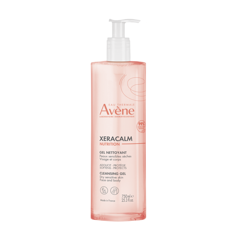 Avène XeraCalm Gel Nettoyant Relipidant – Douceur & Apaisement Peaux Sèches