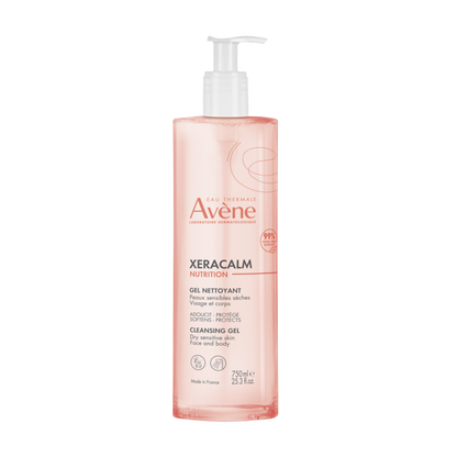 Avène XeraCalm Gel Nettoyant Relipidant – Douceur & Apaisement Peaux Sèches