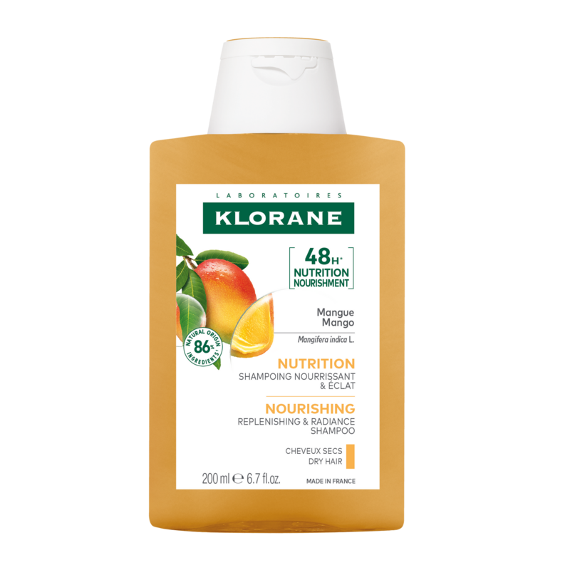 Klorane Shampooing Pivoine Bio 200ml – Fortifiant & Brillance