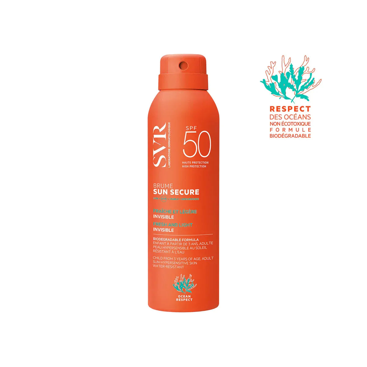 SVR Sun Secure Brume SPF50+ 200 ml