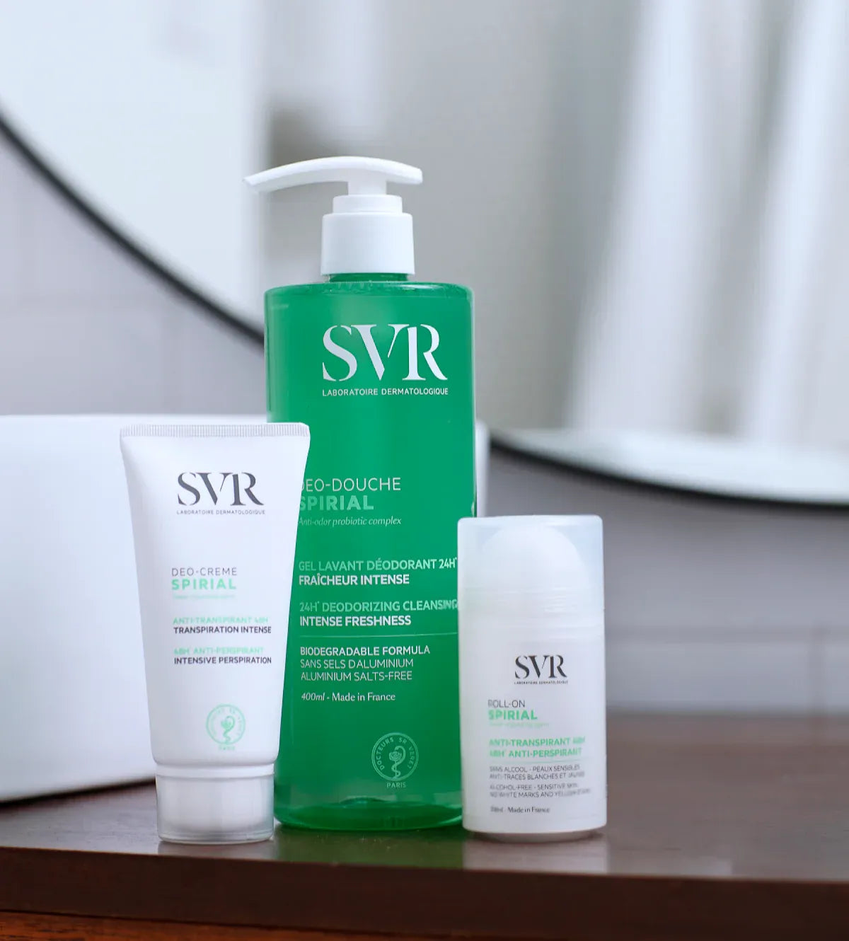 SVR Spirial Déo Douche 400 ml – Nettoyant Familial