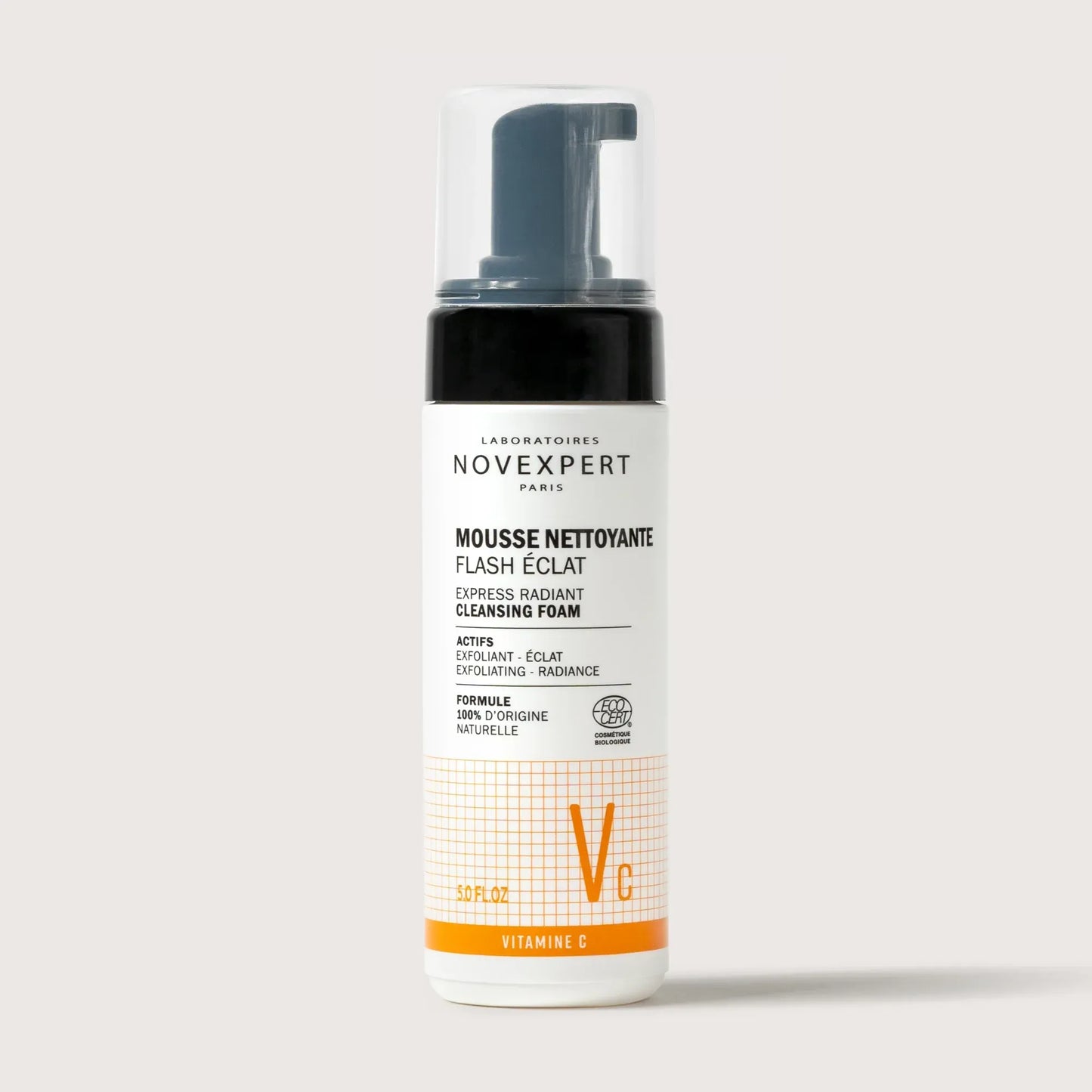 Novexpert Vitamine C Flash Eclat Mousse Nettoyante – 150 ml
