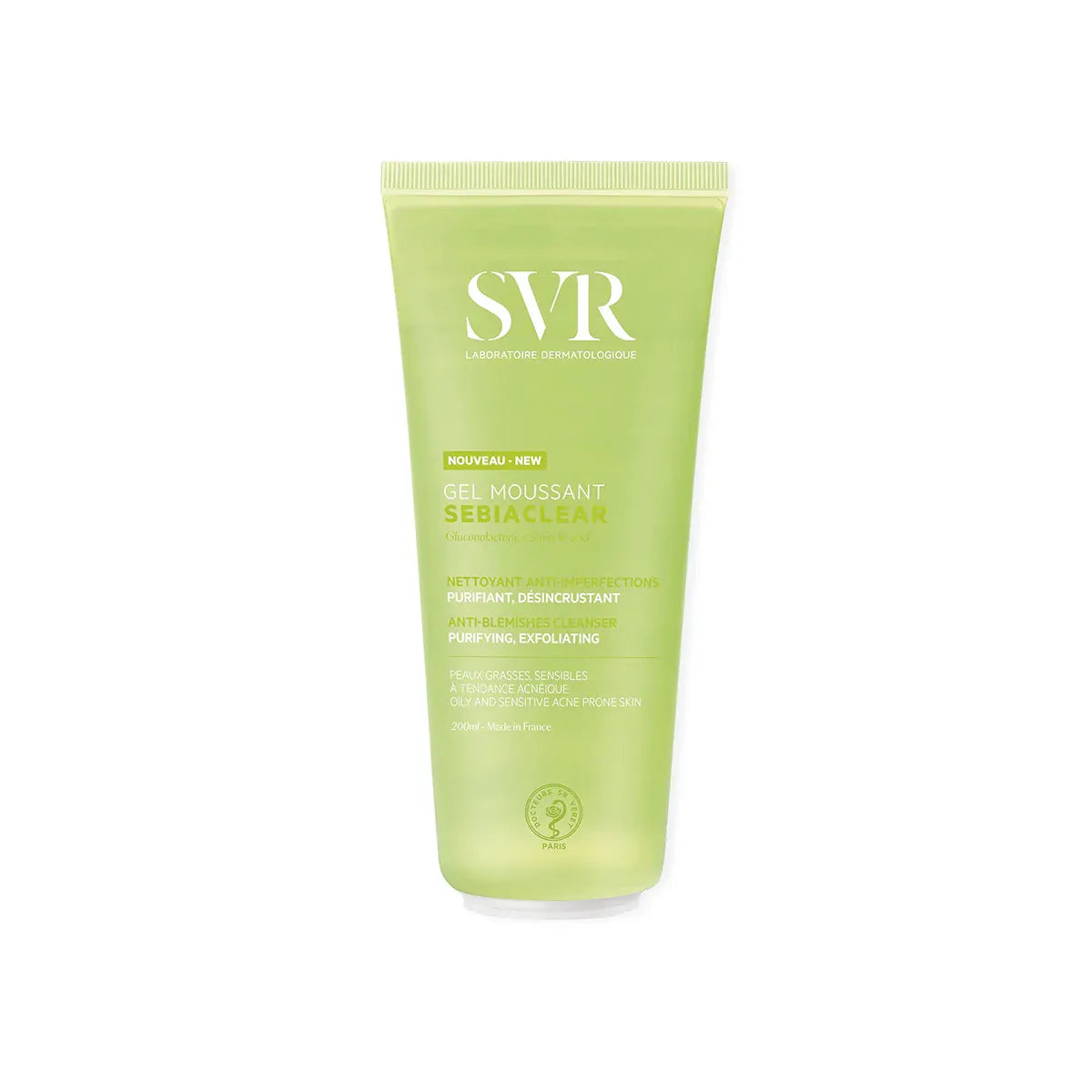 SVR Sebiaclear Gel Moussant 200 ml – Nettoyant Purifiant