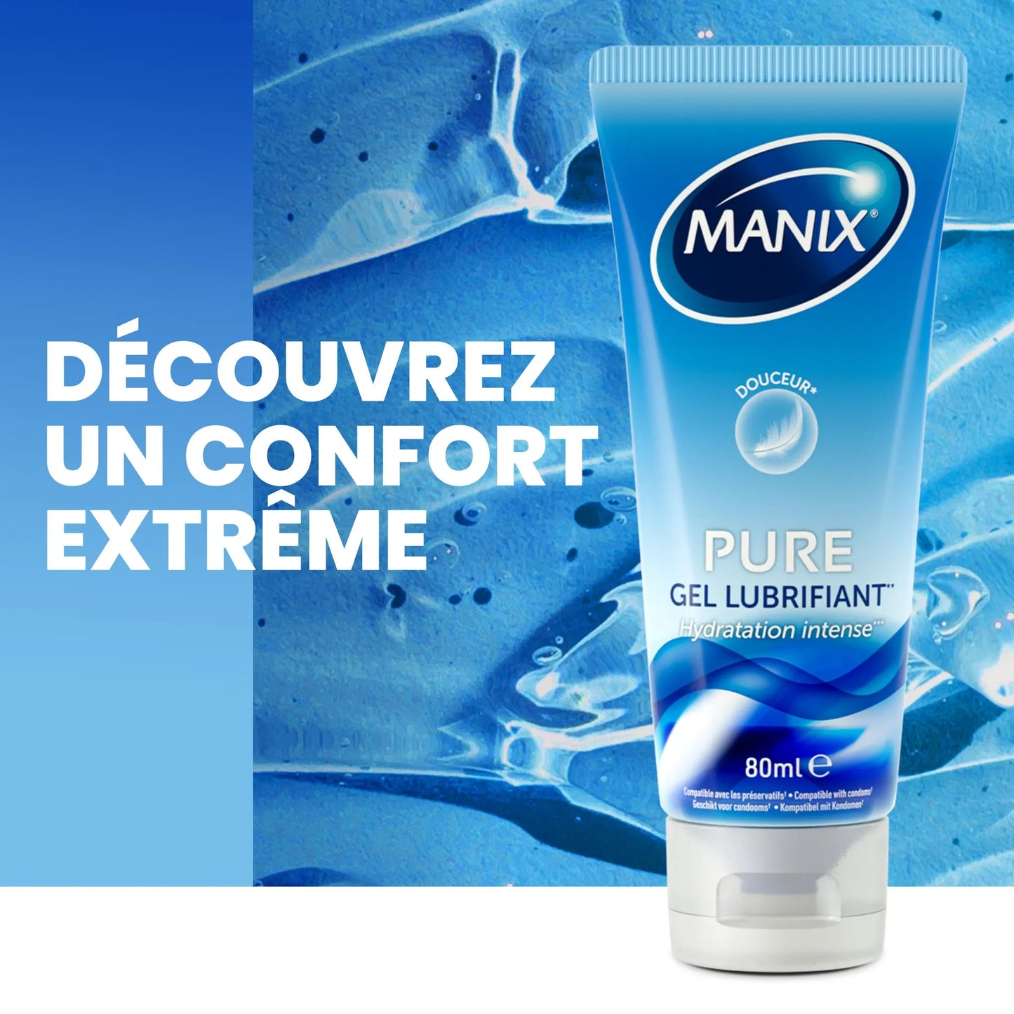 Manix Gel Lubrifiant Pure 80ml