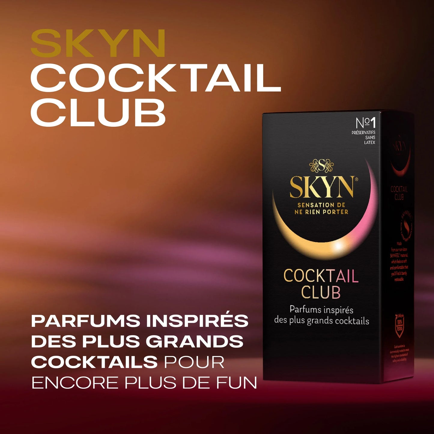 SKYN Préservatifs Cocktail Club X9