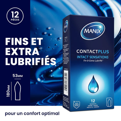 MANIX Contact Plus Boîte de 2