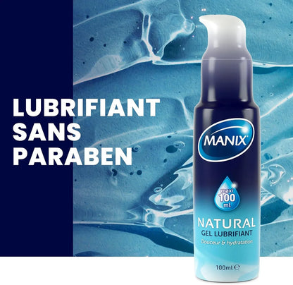 MANIX Gel Lubrifiant Natural Flacon 100 ml