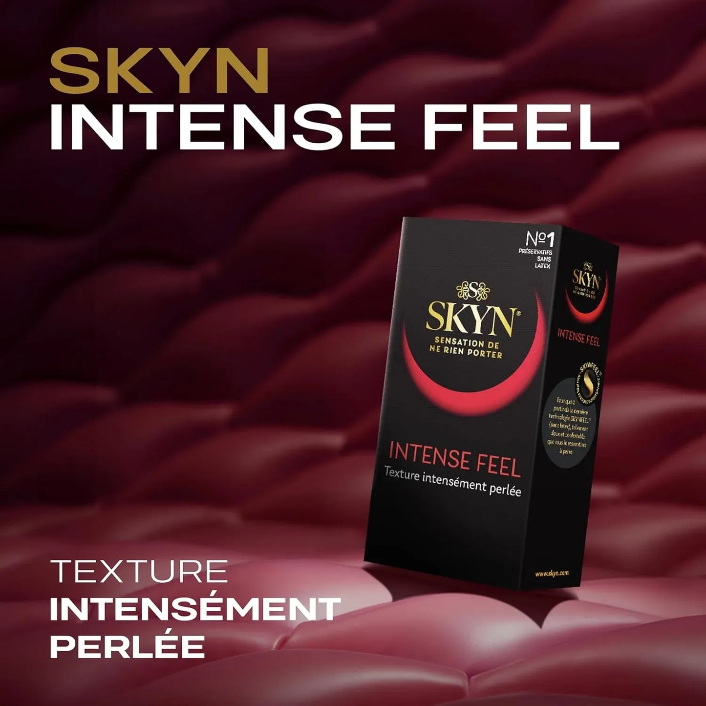 SKYN Intense Feel Préservatifs Sans Latex – Boîte de 3