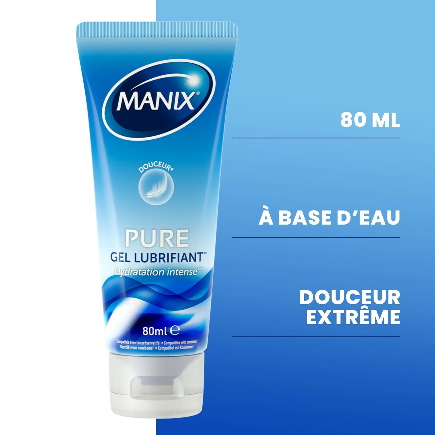 Manix Gel Lubrifiant Pure 80ml