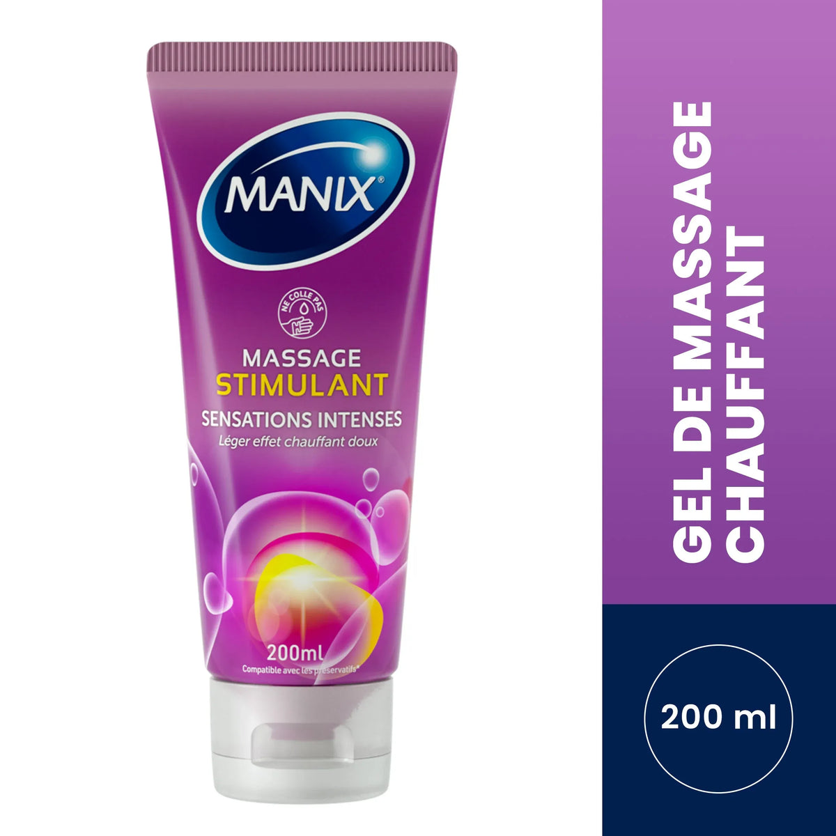 MANIX Gel Massage Stimulant Flacon 200 ml
