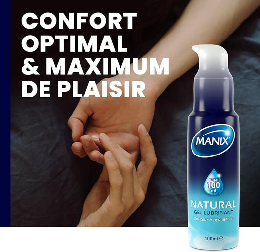 MANIX Gel Lubrifiant Natural Flacon 100 ml