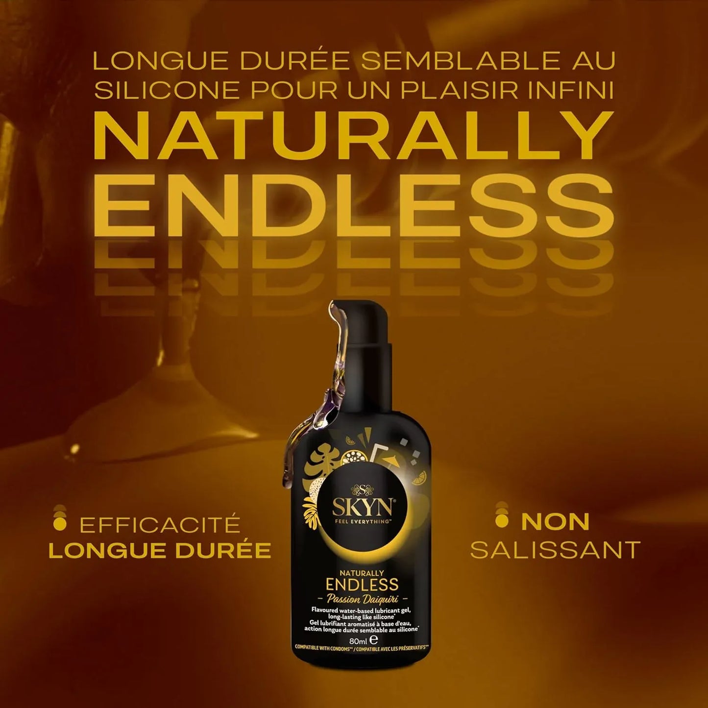 SKYN Gel Lubrifiant Naturally Endless – Passion Daiquiri 80 ml