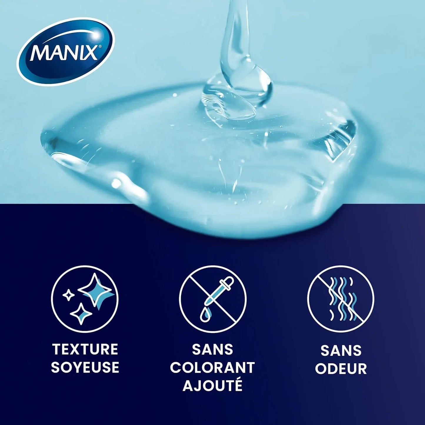 MANIX Gel Lubrifiant Natural Flacon 100 ml
