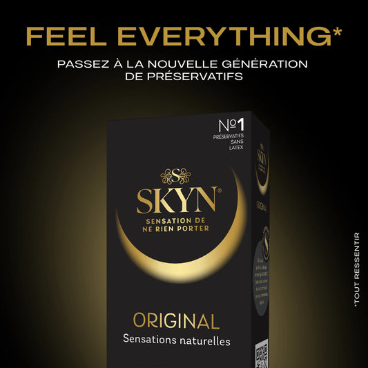 SKYN Original Préservatifs Sans Latex – Boîte de 10
