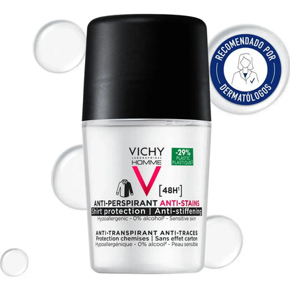 Vichy Déodorant Bille Anti-Traces HOMME 50ml